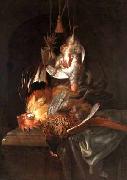 Willem van Aelst Hunting trophies oil painting reproduction